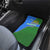 Uzbekistan Car Mats with National Coat of Arms and Modern Gradient Design - Wonder Print Shop