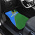 Uzbekistan Car Mats with National Coat of Arms and Modern Gradient Design - Wonder Print Shop