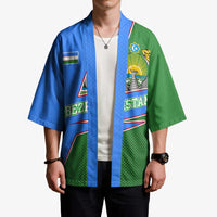 Uzbekistan Kimono with National Coat of Arms and Modern Gradient Design - Wonder Print Shop