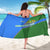 Uzbekistan Sarong with National Coat of Arms and Modern Gradient Design - Wonder Print Shop