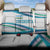 Uzbekistan Back Car Seat Cover with Ribbon Wave Design - Wonder Print Shop