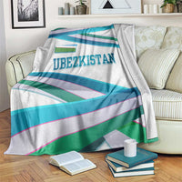 Uzbekistan Blanket with Ribbon Wave Design - Wonder Print Shop