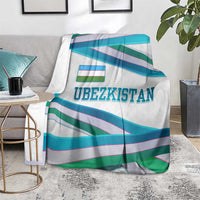 Uzbekistan Blanket with Ribbon Wave Design - Wonder Print Shop