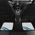 Uzbekistan Car Mats with Ribbon Wave Design - Wonder Print Shop