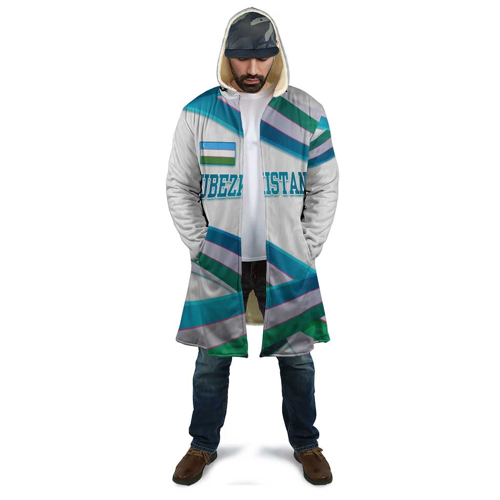 Uzbekistan Cloak with Ribbon Wave Design - Wonder Print Shop