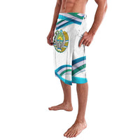 Uzbekistan Lavalava with Ribbon Wave Design - Wonder Print Shop