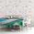 Uzbekistan Tablecloth with Ribbon Wave Design - Wonder Print Shop