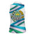 Uzbekistan Women Sleeveless Polo Shirt with Ribbon Wave Design - Wonder Print Shop