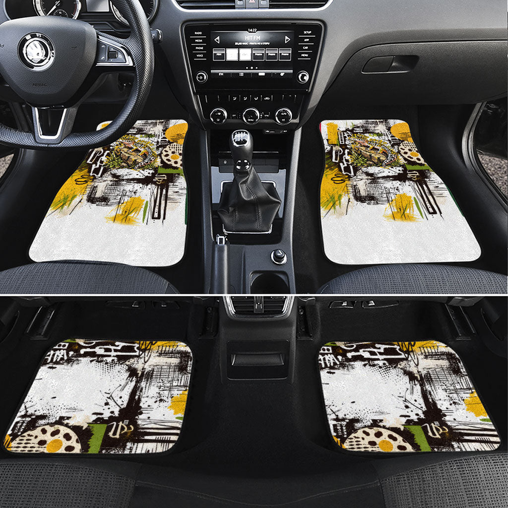 Leopard Gecko Car Mats Tiny Dinosaur Department Funny Pest Control Graffiti