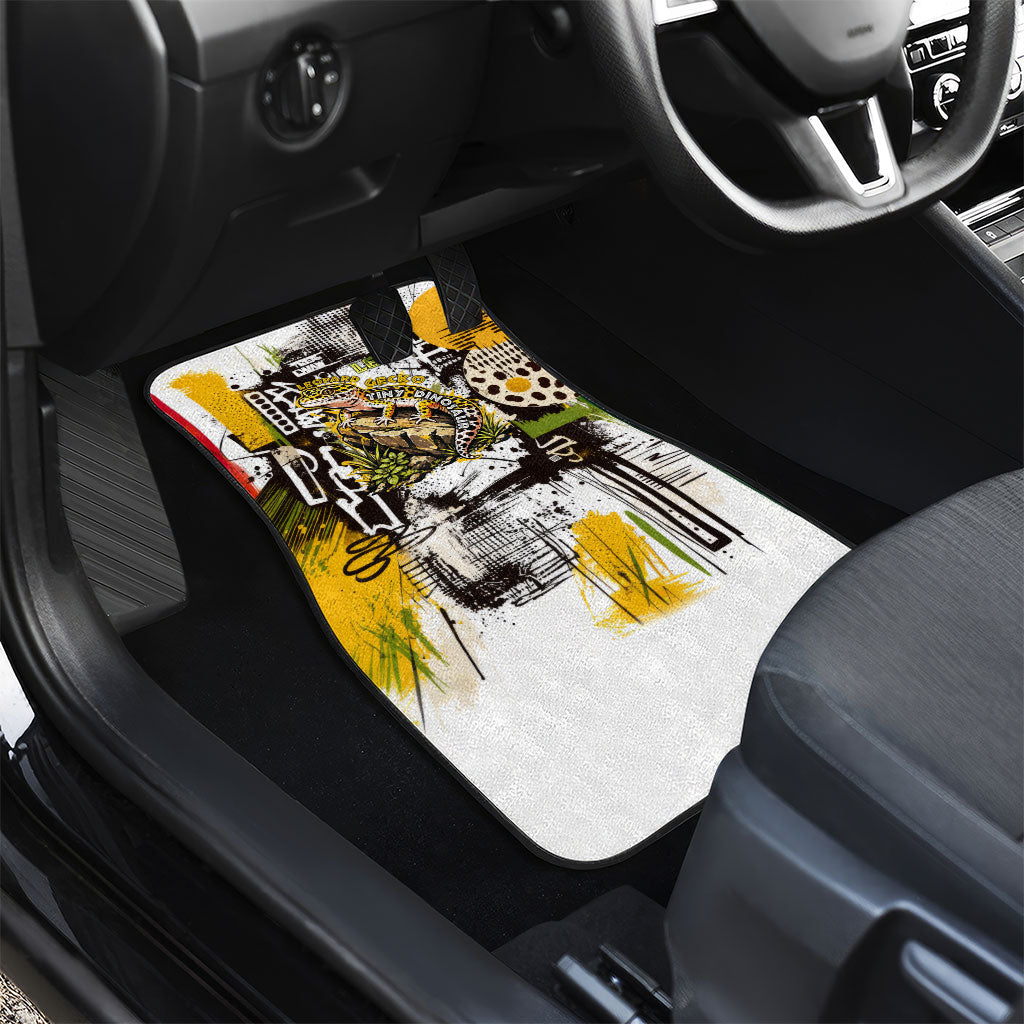 Leopard Gecko Car Mats Tiny Dinosaur Department Funny Pest Control Graffiti