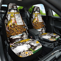 Leopard Gecko Car Seat Cover Tiny Dinosaur Department Funny Pest Control Graffiti