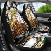 Leopard Gecko Car Seat Cover Tiny Dinosaur Department Funny Pest Control Graffiti
