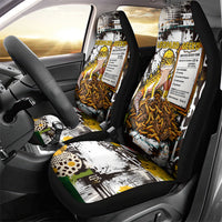 Leopard Gecko Car Seat Cover Tiny Dinosaur Department Funny Pest Control Graffiti