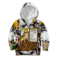 Leopard Gecko Kid Hoodie Tiny Dinosaur Department Funny Pest Control Graffiti