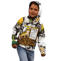 Leopard Gecko Kid Hoodie Tiny Dinosaur Department Funny Pest Control Graffiti