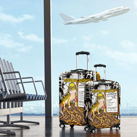 Leopard Gecko Luggage Cover Tiny Dinosaur Department Funny Pest Control Graffiti