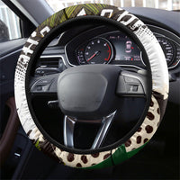 Leopard Gecko Steering Wheel Cover Tiny Dinosaur Department Funny Pest Control Graffiti