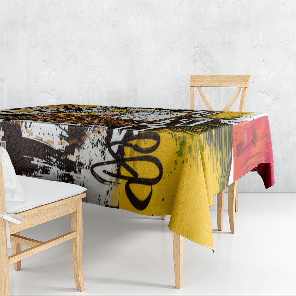 Leopard Gecko Tablecloth Tiny Dinosaur Department Funny Pest Control Graffiti