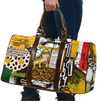 Leopard Gecko Travel Bag Tiny Dinosaur Department Funny Pest Control Graffiti