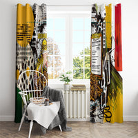 Leopard Gecko Window Curtain Tiny Dinosaur Department Funny Pest Control Graffiti