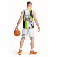 Rabbit Powered By Hay And Attitude Basketball Jersey Funny Sarcastic Bunny Diagram Graphic Art