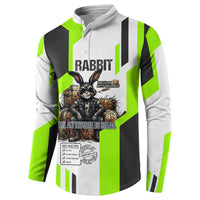 Rabbit Powered By Hay And Attitude Button Sweatshirt Funny Sarcastic Bunny Diagram Graphic Art