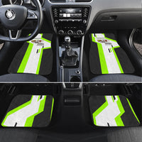 Rabbit Powered By Hay And Attitude Car Mats Funny Sarcastic Bunny Diagram Graphic Art