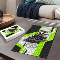 Rabbit Powered By Hay And Attitude Puzzle Funny Sarcastic Bunny Diagram Graphic Art