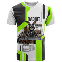 Rabbit Powered By Hay And Attitude T Shirt Funny Sarcastic Bunny Diagram Graphic Art