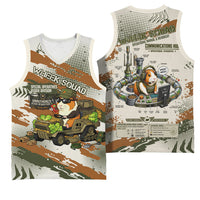 Wheek Squad Guinea Pig Basketball Jersey Funny Military Tactical Camo Veggie Division Schematic
