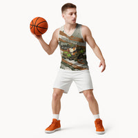 Wheek Squad Guinea Pig Basketball Jersey Funny Military Tactical Camo Veggie Division Schematic