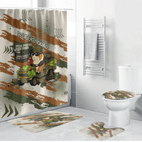 Wheek Squad Guinea Pig Bathroom Set Funny Military Tactical Camo Veggie Division Schematic