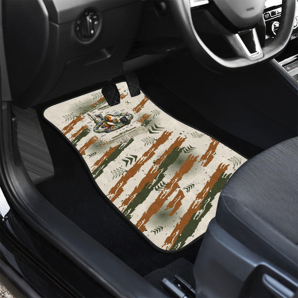Wheek Squad Guinea Pig Car Mats Funny Military Tactical Camo Veggie Division Schematic