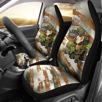 Wheek Squad Guinea Pig Car Seat Cover Funny Military Tactical Camo Veggie Division Schematic