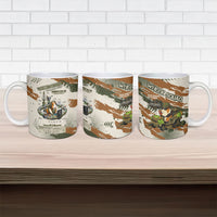 Wheek Squad Guinea Pig Ceramic Mug Funny Military Tactical Camo Veggie Division Schematic