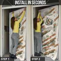Wheek Squad Guinea Pig Door Cover Funny Military Tactical Camo Veggie Division Schematic
