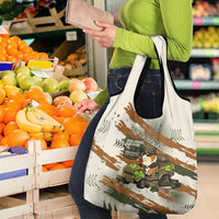 Wheek Squad Guinea Pig Grocery Bag Funny Military Tactical Camo Veggie Division Schematic