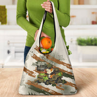 Wheek Squad Guinea Pig Grocery Bag Funny Military Tactical Camo Veggie Division Schematic