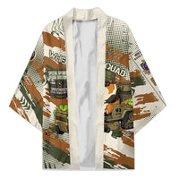 Wheek Squad Guinea Pig Kimono Funny Military Tactical Camo Veggie Division Schematic