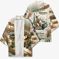 Wheek Squad Guinea Pig Kimono Funny Military Tactical Camo Veggie Division Schematic