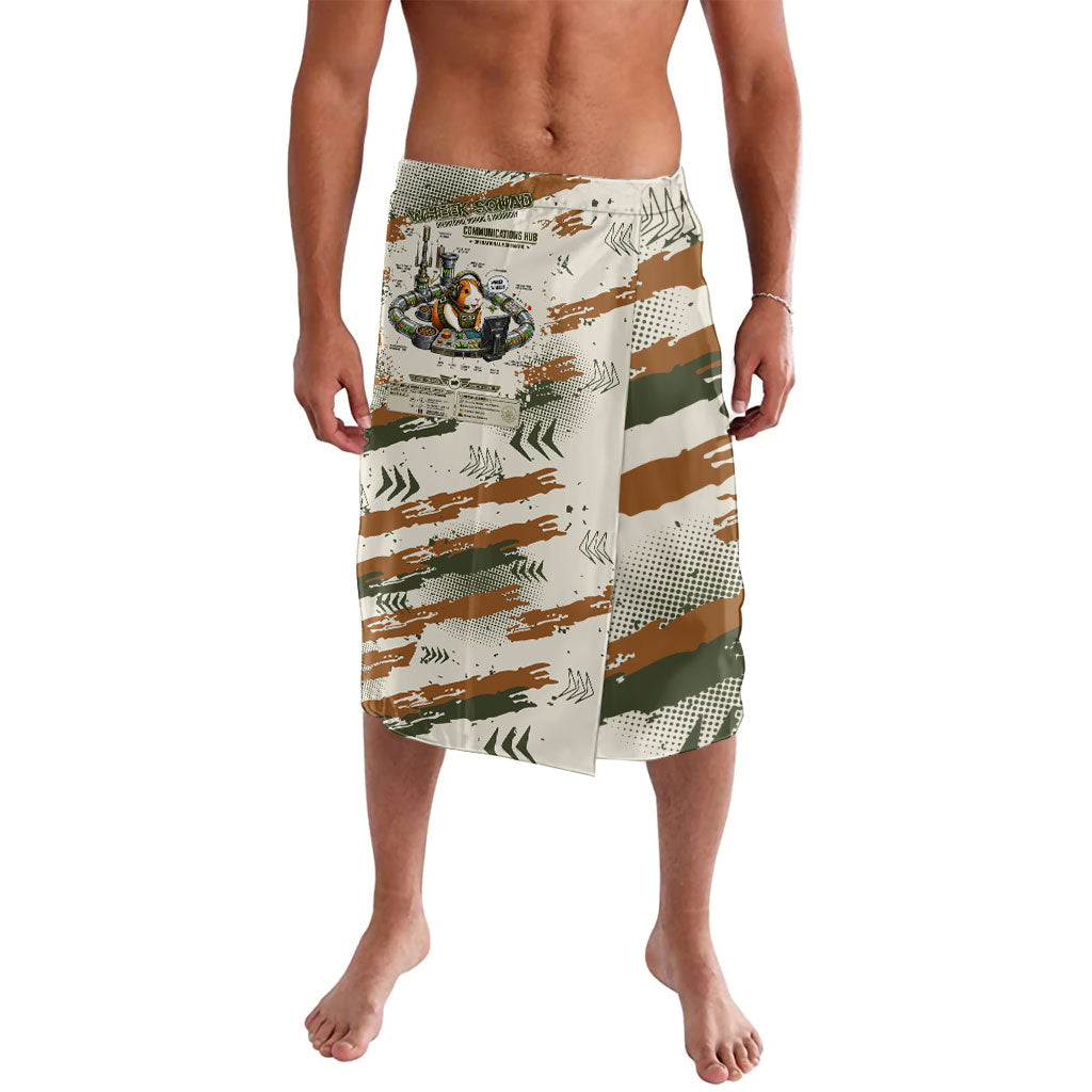 Wheek Squad Guinea Pig Lavalava Funny Military Tactical Camo Veggie Division Schematic
