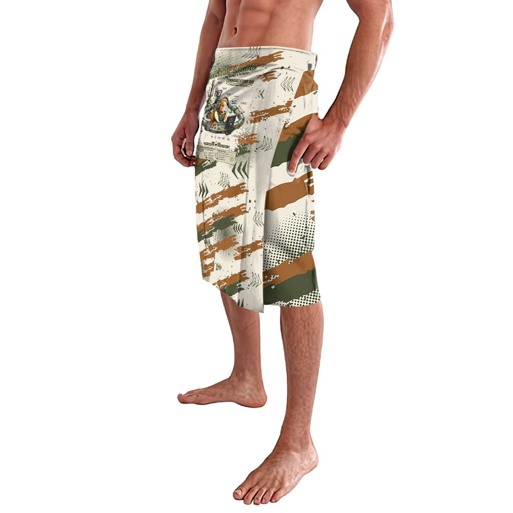 Wheek Squad Guinea Pig Lavalava Funny Military Tactical Camo Veggie Division Schematic