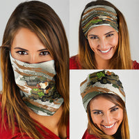 Wheek Squad Guinea Pig Neck Gaiter Funny Military Tactical Camo Veggie Division Schematic