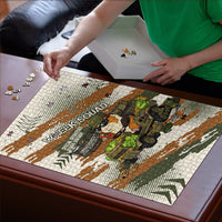 Wheek Squad Guinea Pig Puzzle Funny Military Tactical Camo Veggie Division Schematic