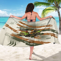 Wheek Squad Guinea Pig Sarong Funny Military Tactical Camo Veggie Division Schematic