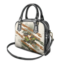 Wheek Squad Guinea Pig Shoulder Handbag Funny Military Tactical Camo Veggie Division Schematic
