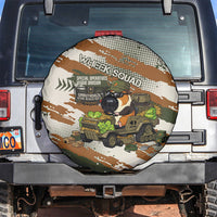 Wheek Squad Guinea Pig Spare Tire Cover Funny Military Tactical Camo Veggie Division Schematic