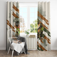 Wheek Squad Guinea Pig Window Curtain Funny Military Tactical Camo Veggie Division Schematic