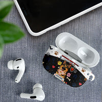 German Shepherd Home Security With A Heart AirPods Case Officer Loyal Guard Dog Best Friend Mascot