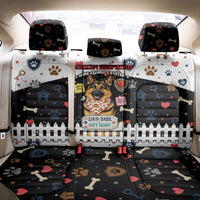 German Shepherd Home Security With A Heart Back Car Seat Cover Officer Loyal Guard Dog Best Friend Mascot